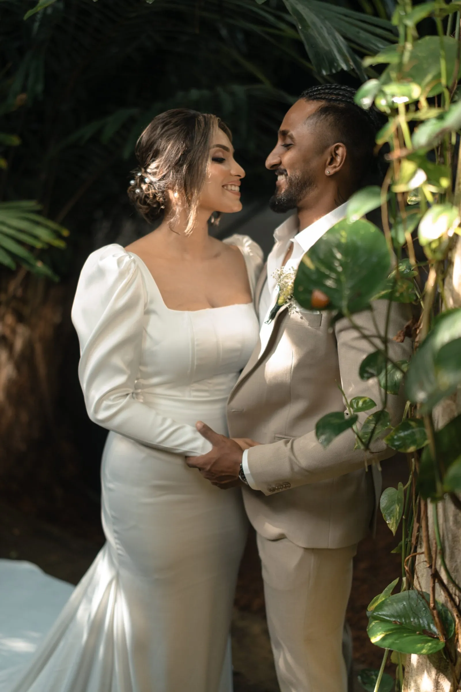 Wedding Couple Walking